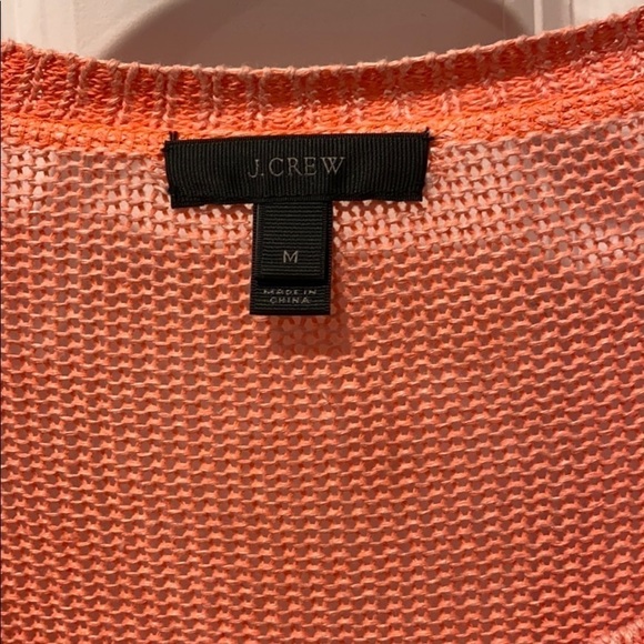 J Crew Linen Loose Knit Henley - Picture 3 of 11